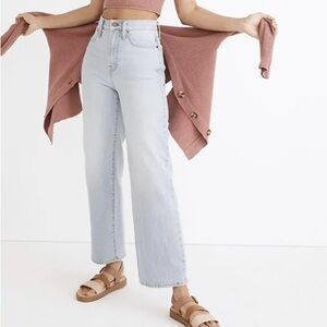 Madewell The Perfect Vintage Wide-Leg Crop Jean